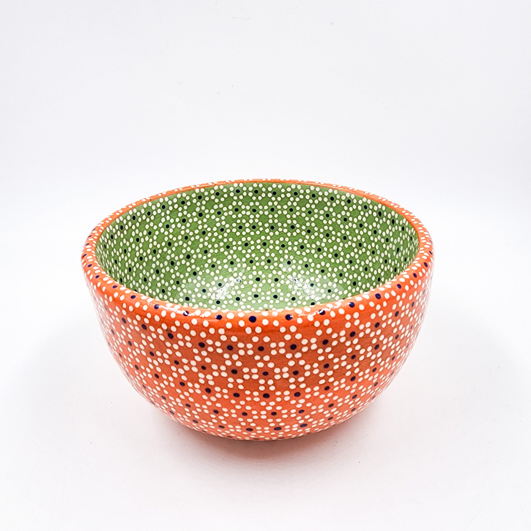 Bowl de barro capulineado