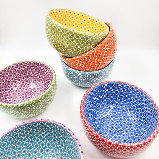 Bowl de barro capulineado