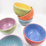 Bowl de barro capulineado