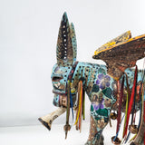 Burrito con alas de madera