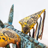 Burrito con alas de madera