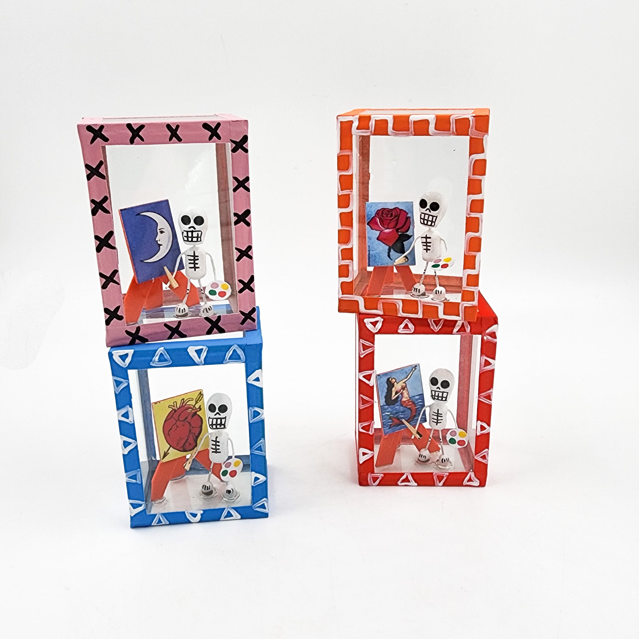 Couple skull box
