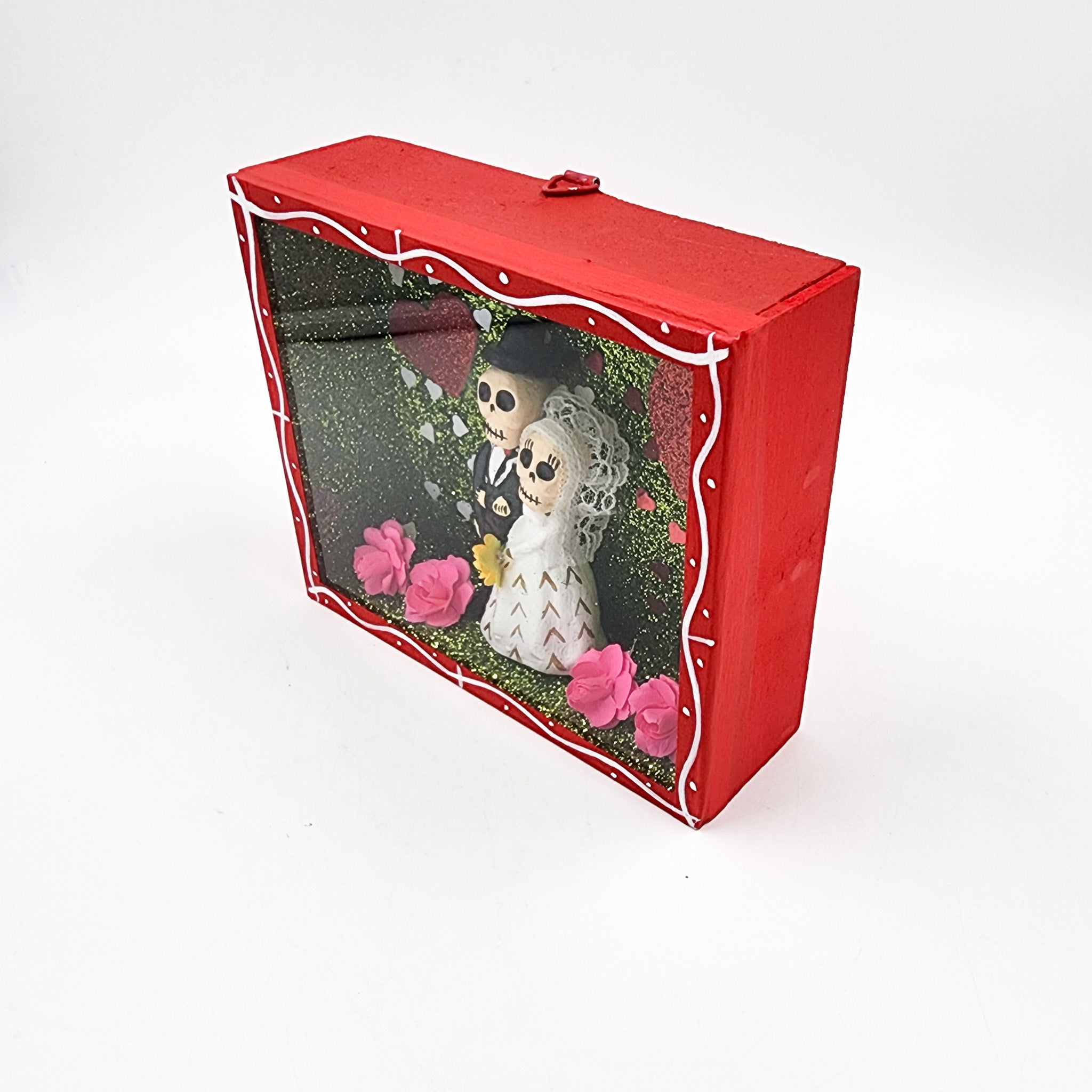 Cajita calaveras “Los novios”