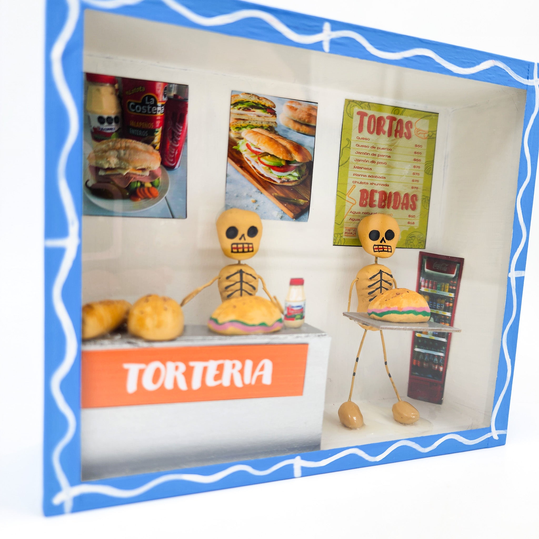 Cajita calaveras “La Tortería”