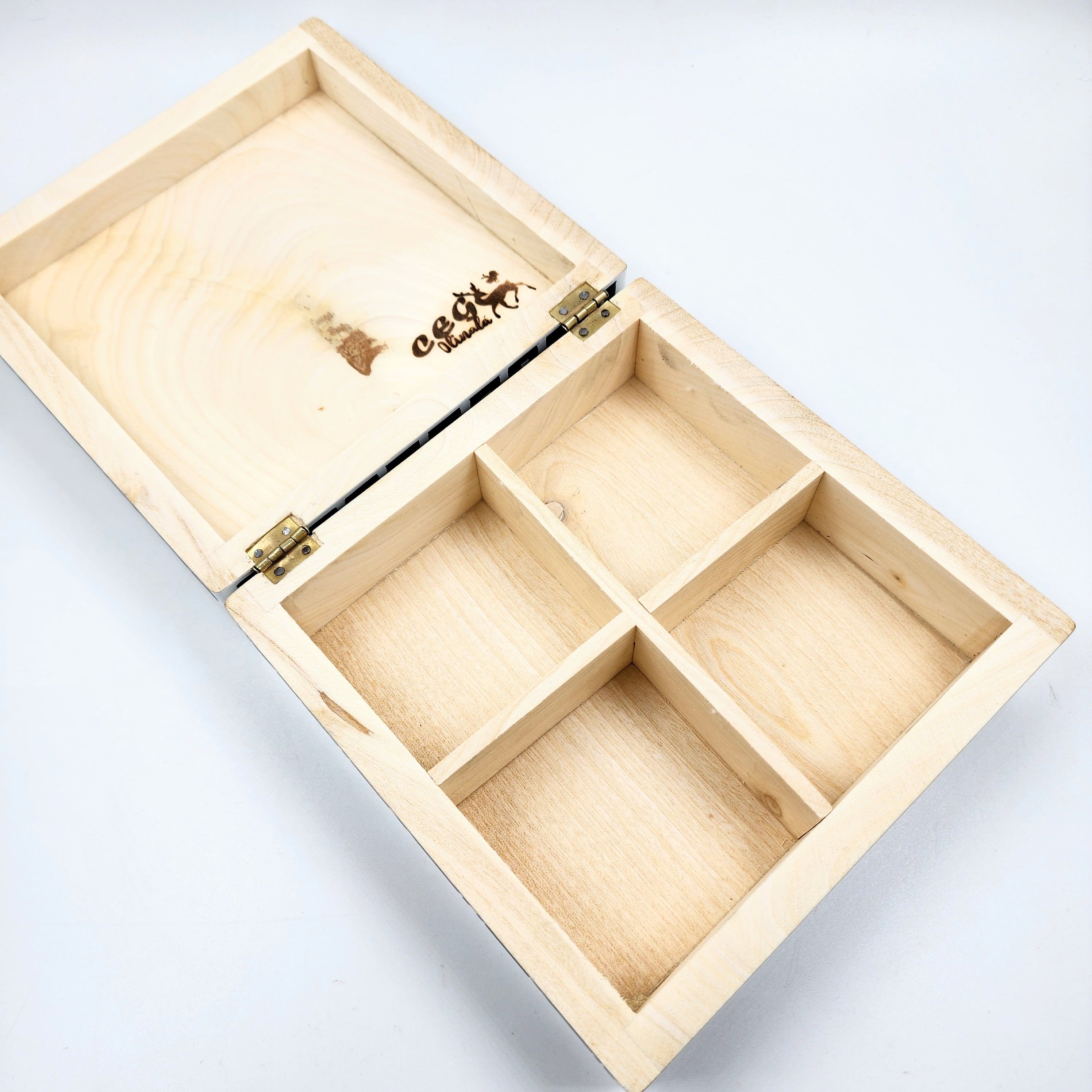 Caja para té de Olinalá