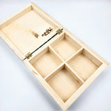 Caja para té de Olinalá