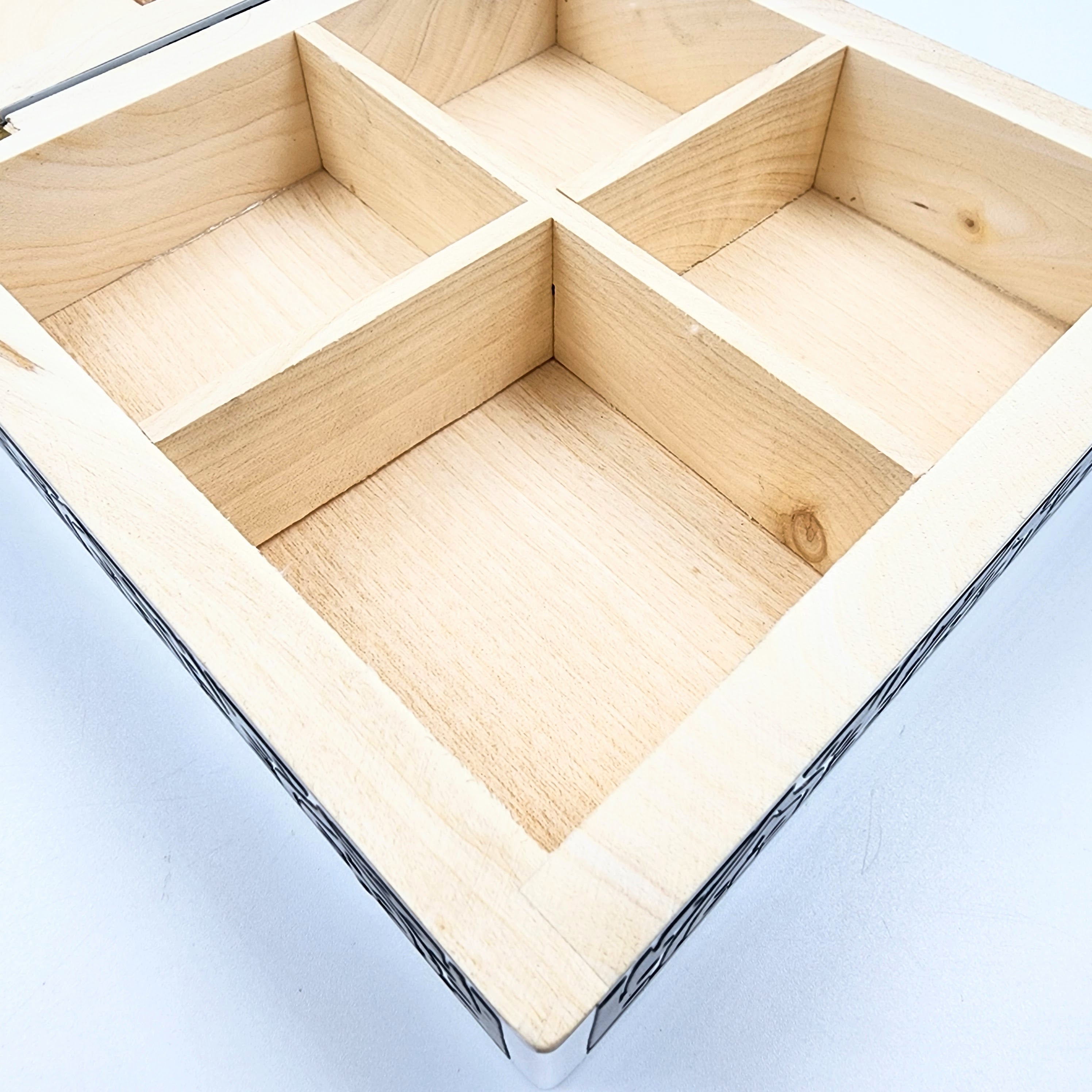 Caja para té de Olinalá