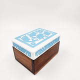 Caja chica de parota y Olinalá