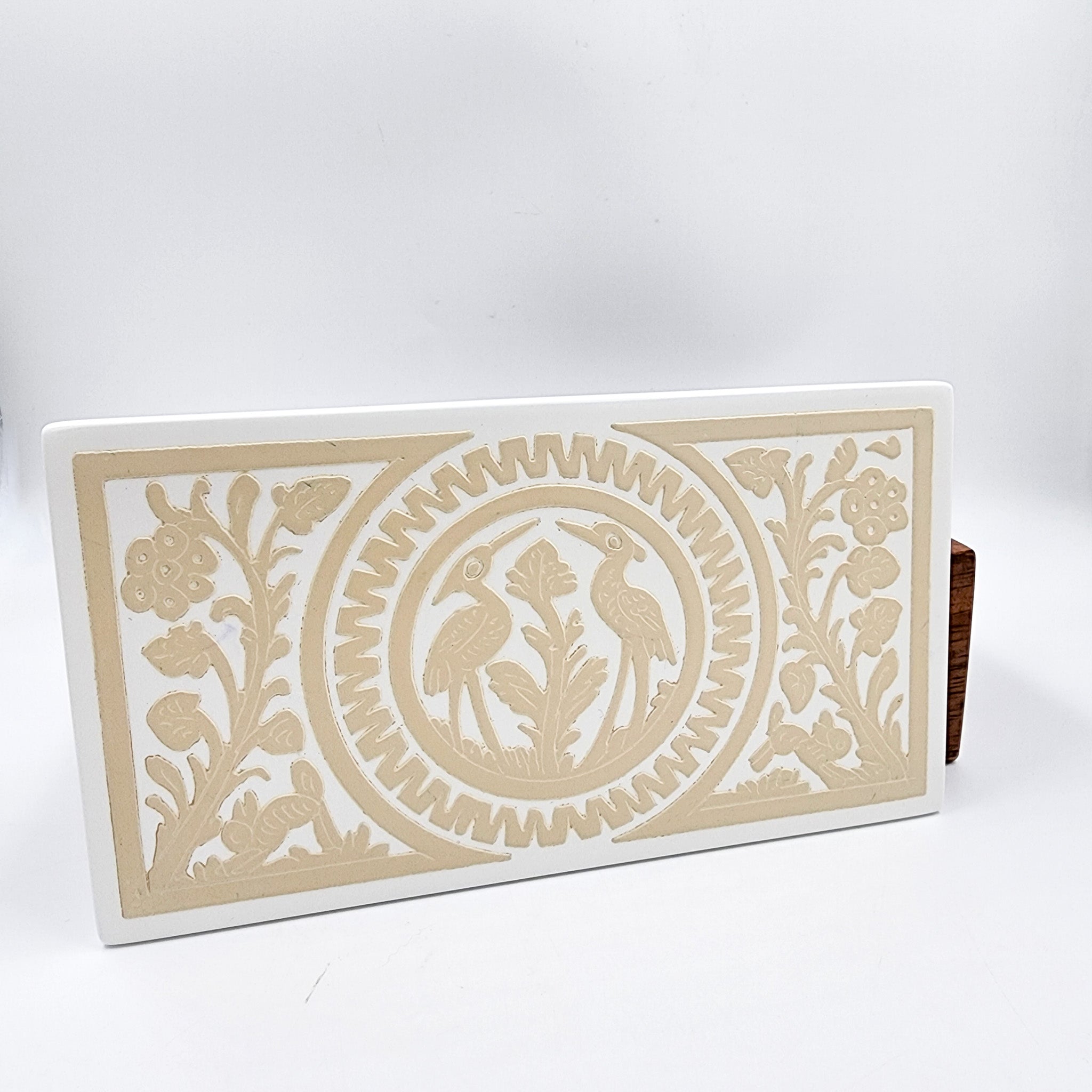 Caja rectangular grande parota y Olinalá