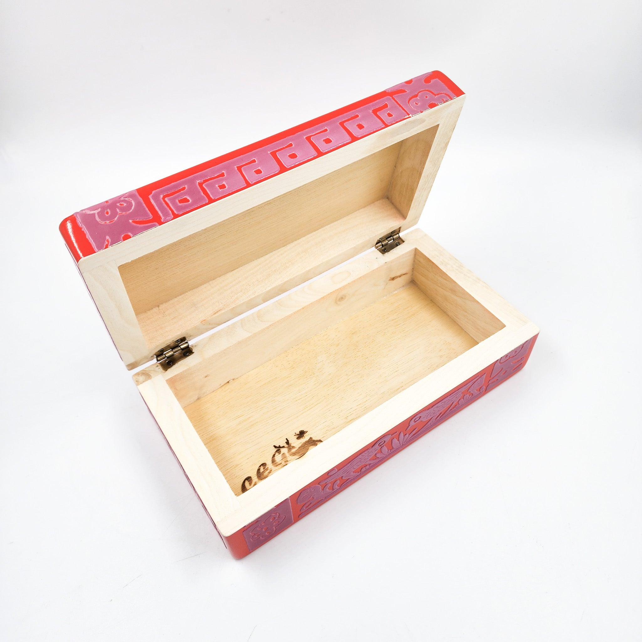 Caja rectangular grande Olinalá