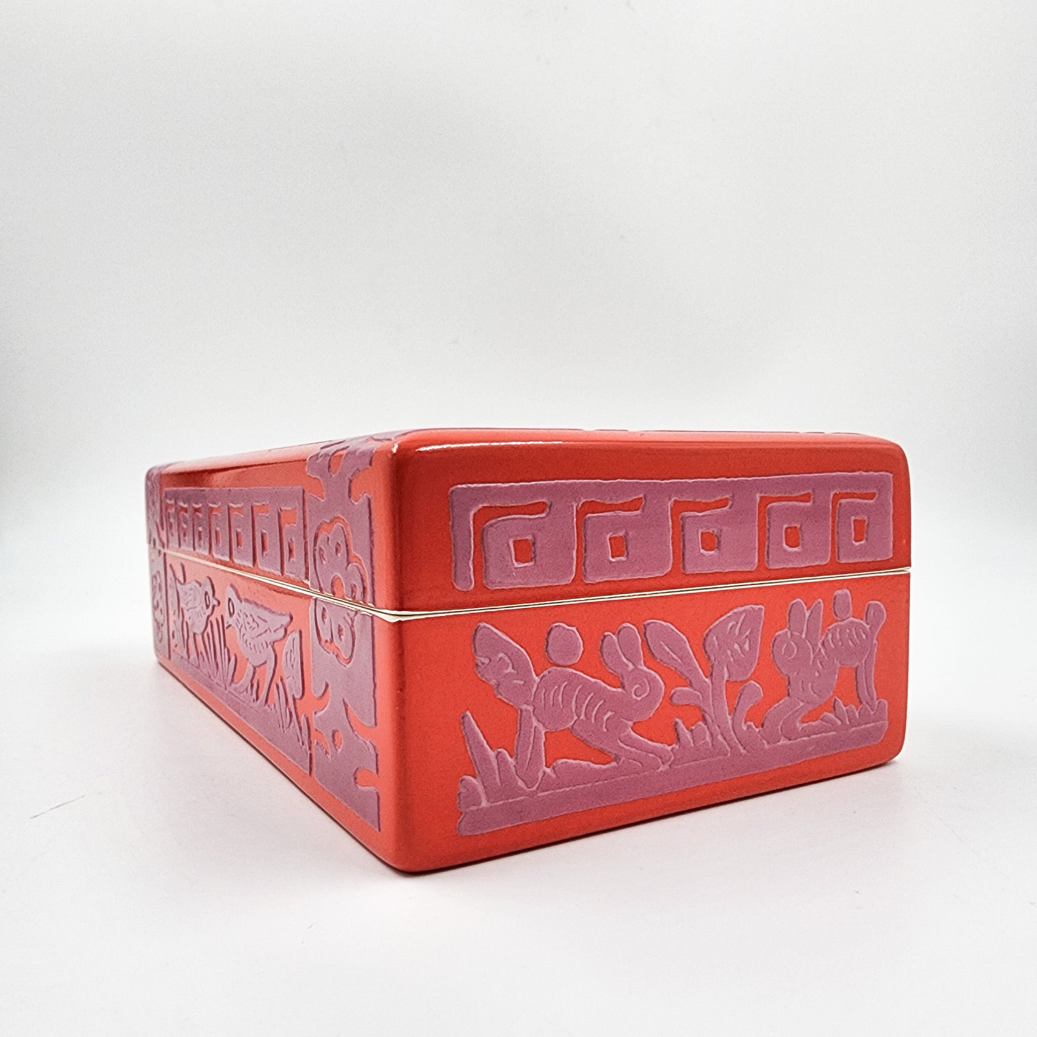 Caja rectangular grande Olinalá