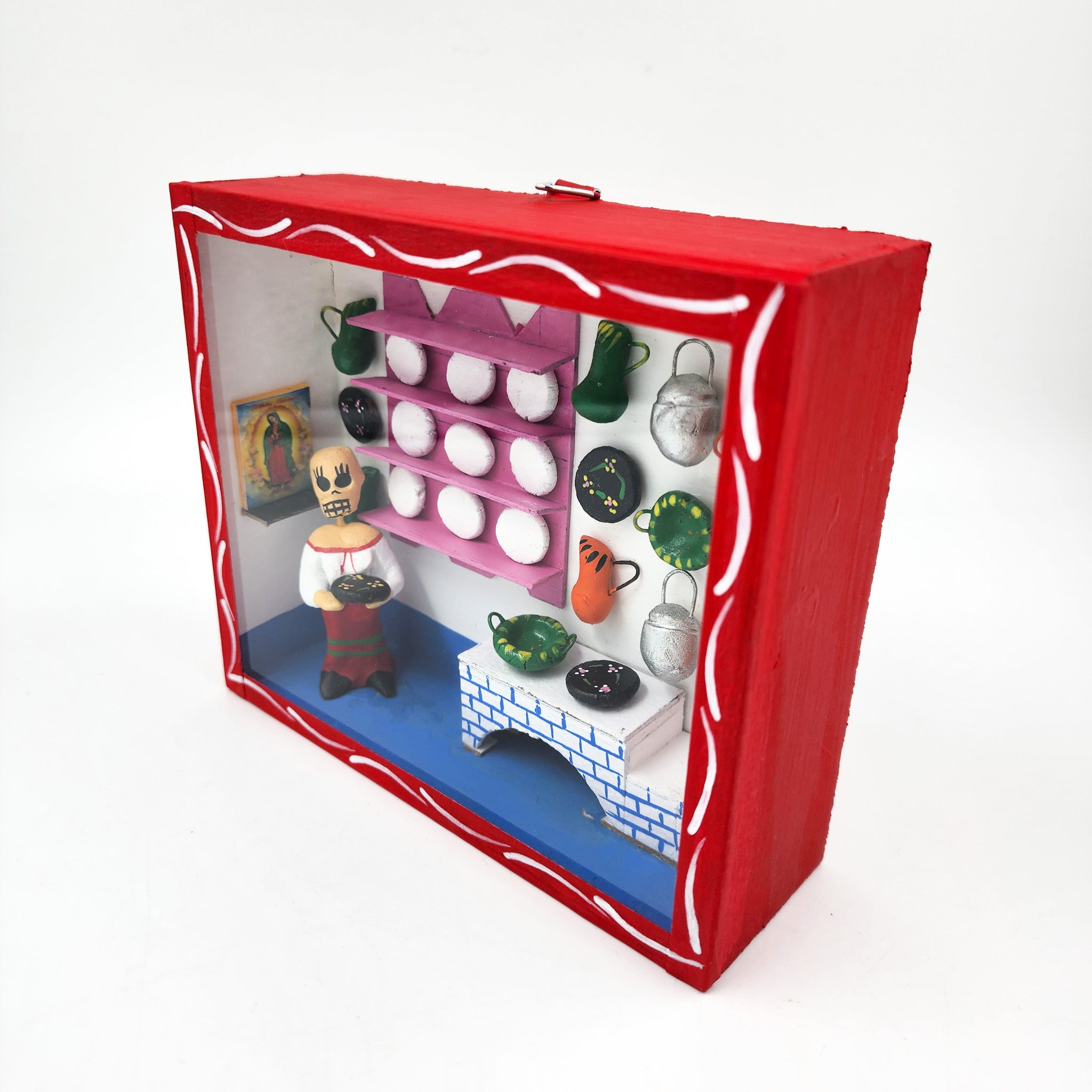 Cajita calaveras “La Cocina Mexicana”