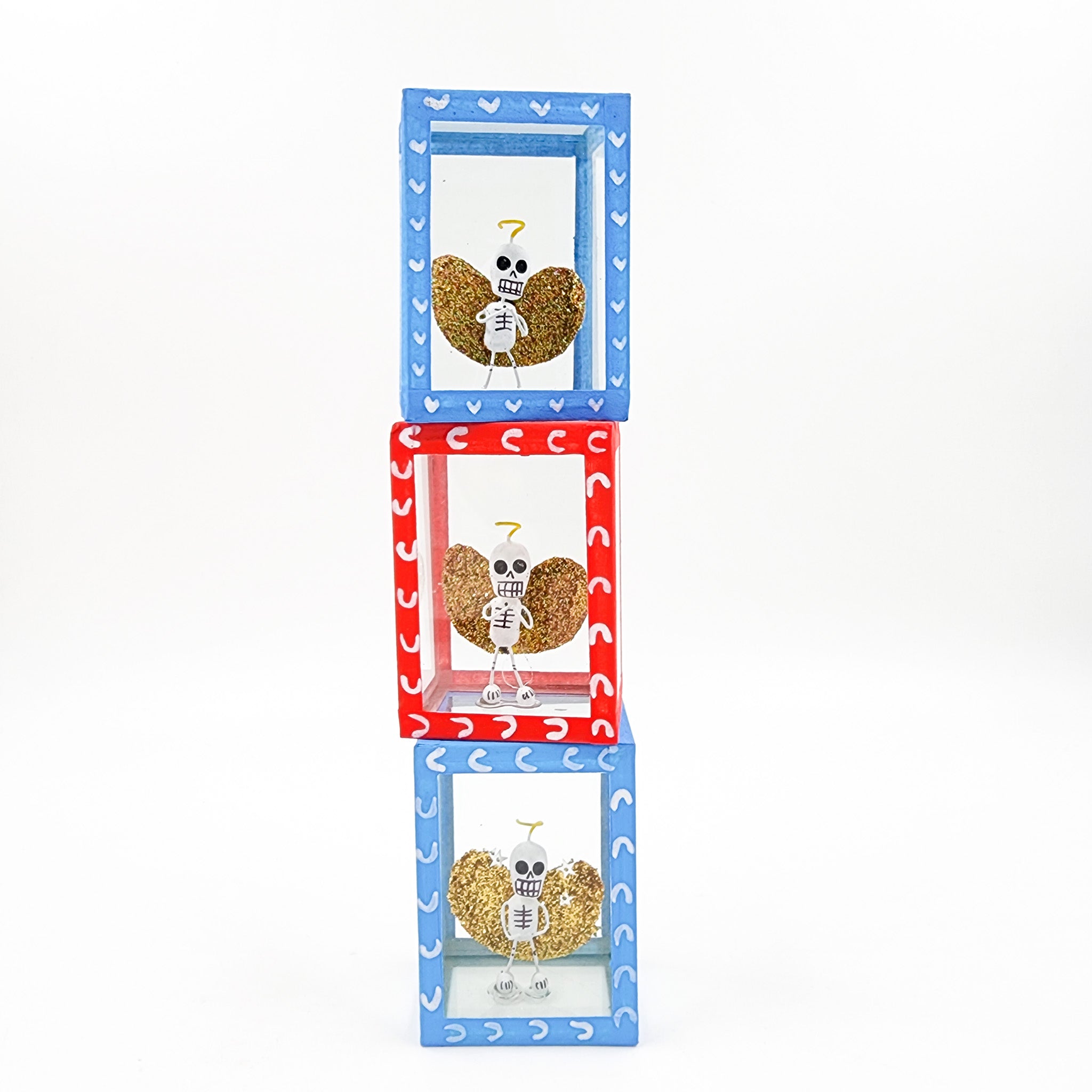 Cajita de la calaverita "El Angelito"