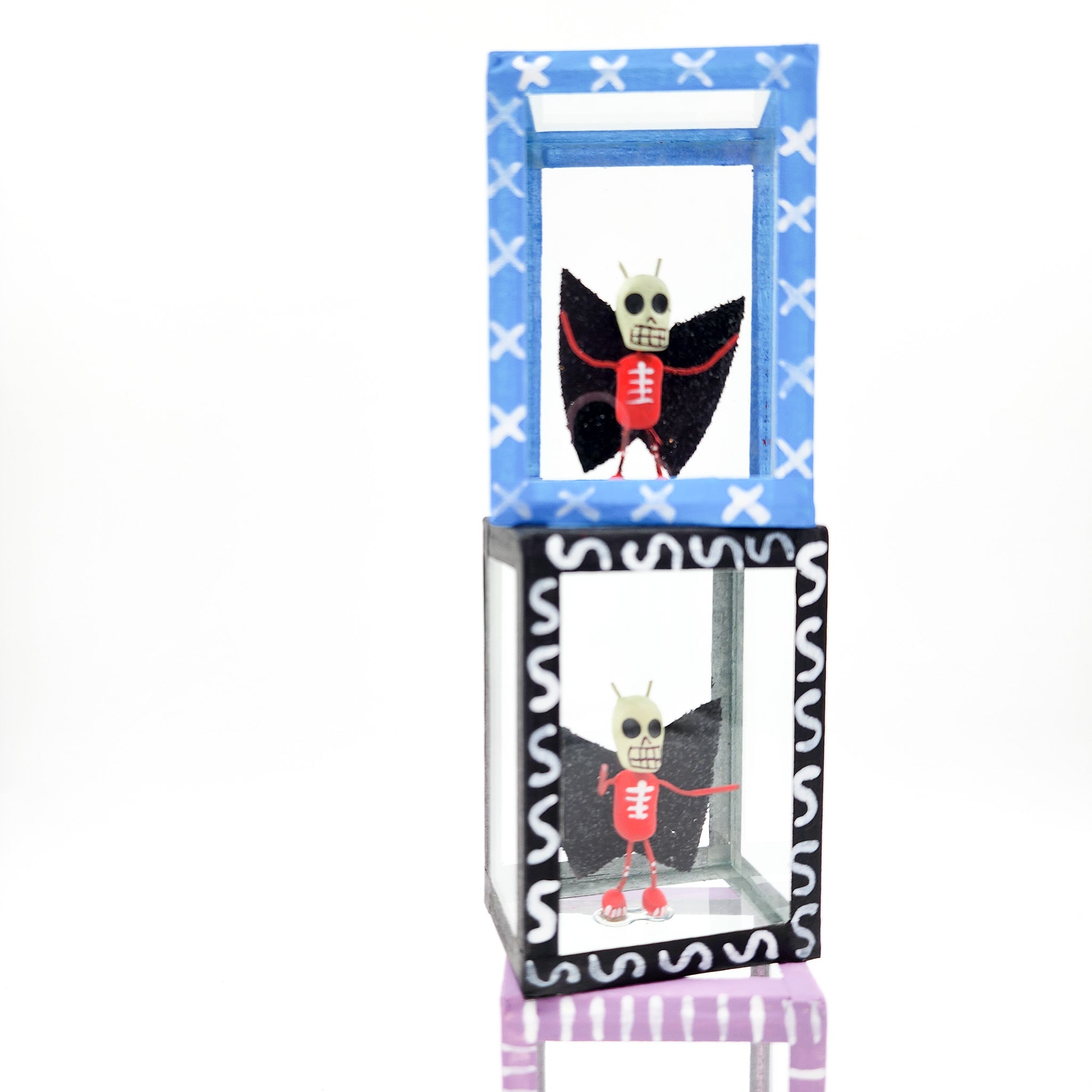 Cajita de la calaverita "El Diablito"