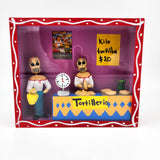 Cajita calaveras “La Tortilleria”