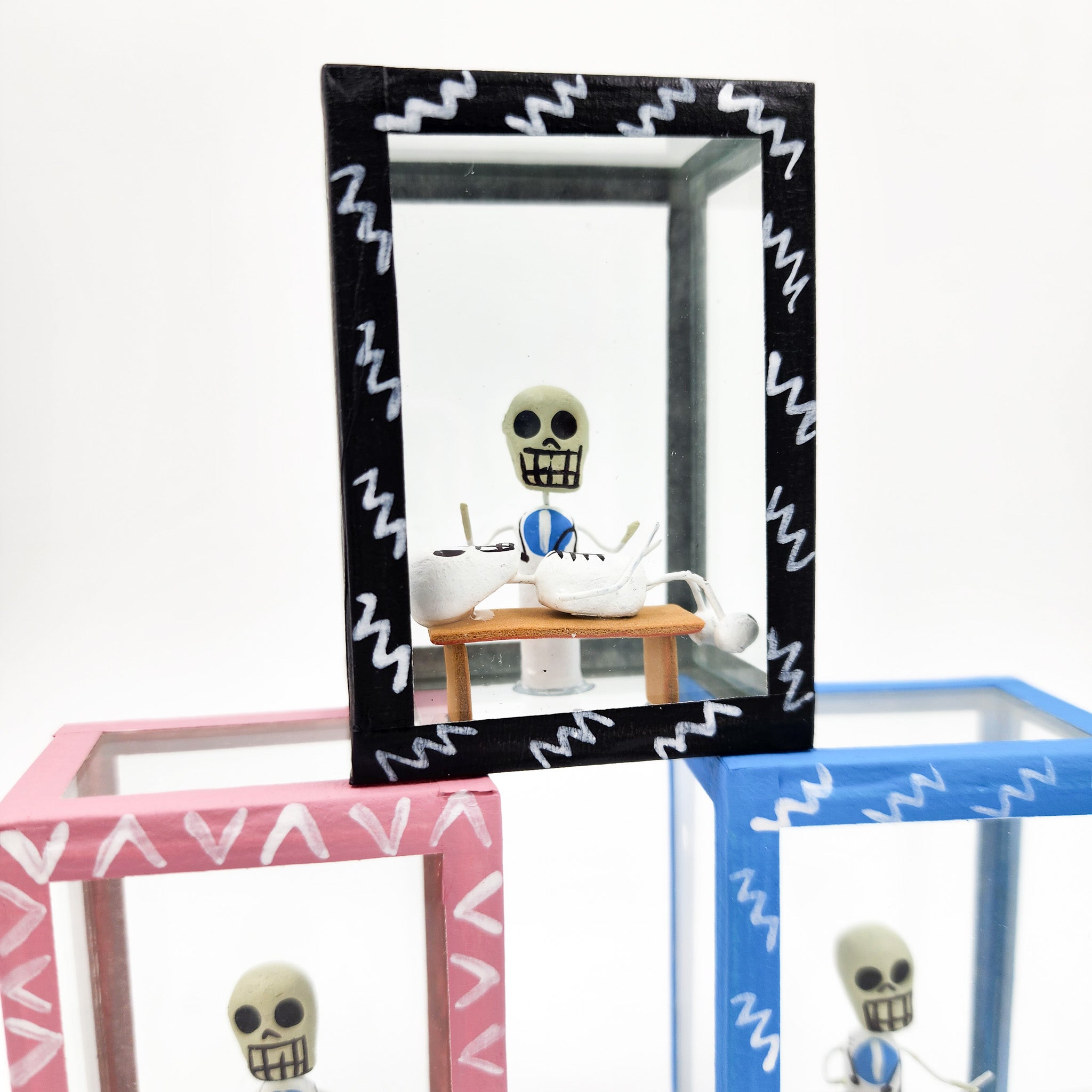 The ballerina skull box
