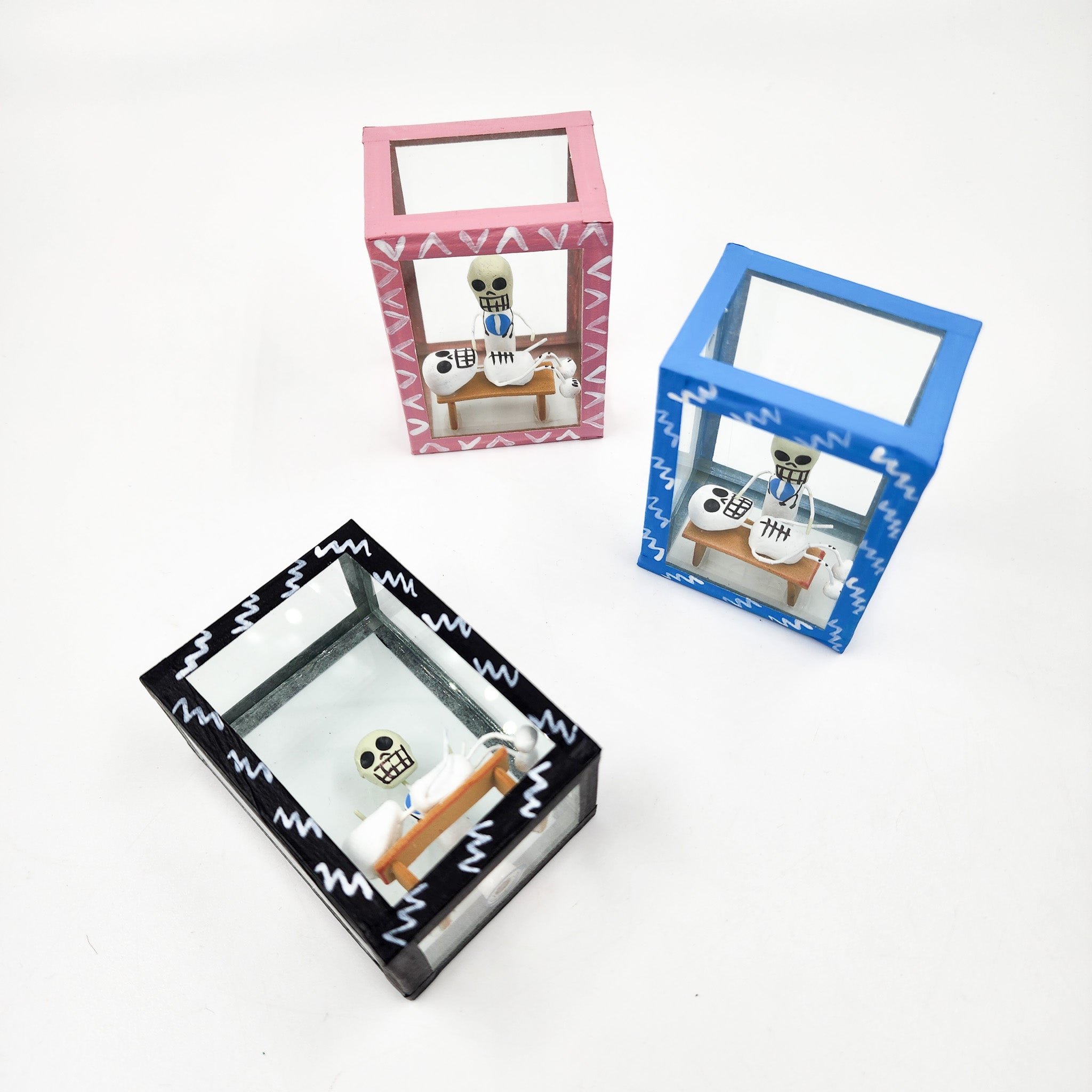 The ballerina skull box