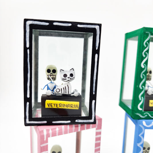 Cajita calaverita "La Veterinaria"