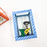 Cajita de la calaverita "El Mariachi con su nopal"