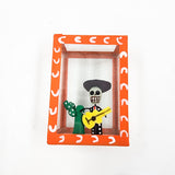 Cajita de la calaverita "El Mariachi con su nopal"