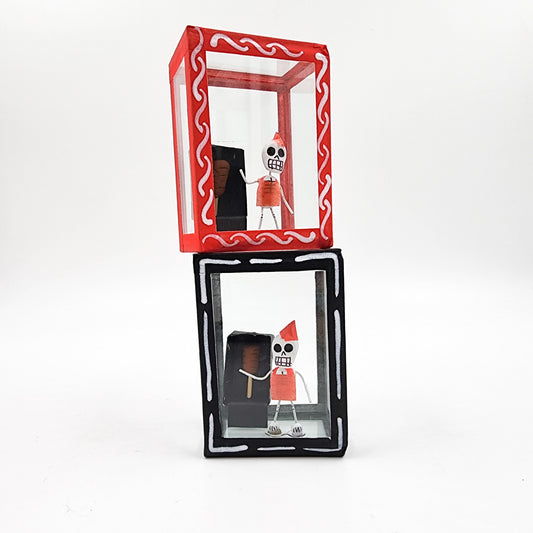 Cajita de la calaverita "El Taquero"