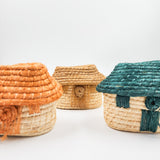 Casita Maya de Henequén – caja alajero y decoración artesanal