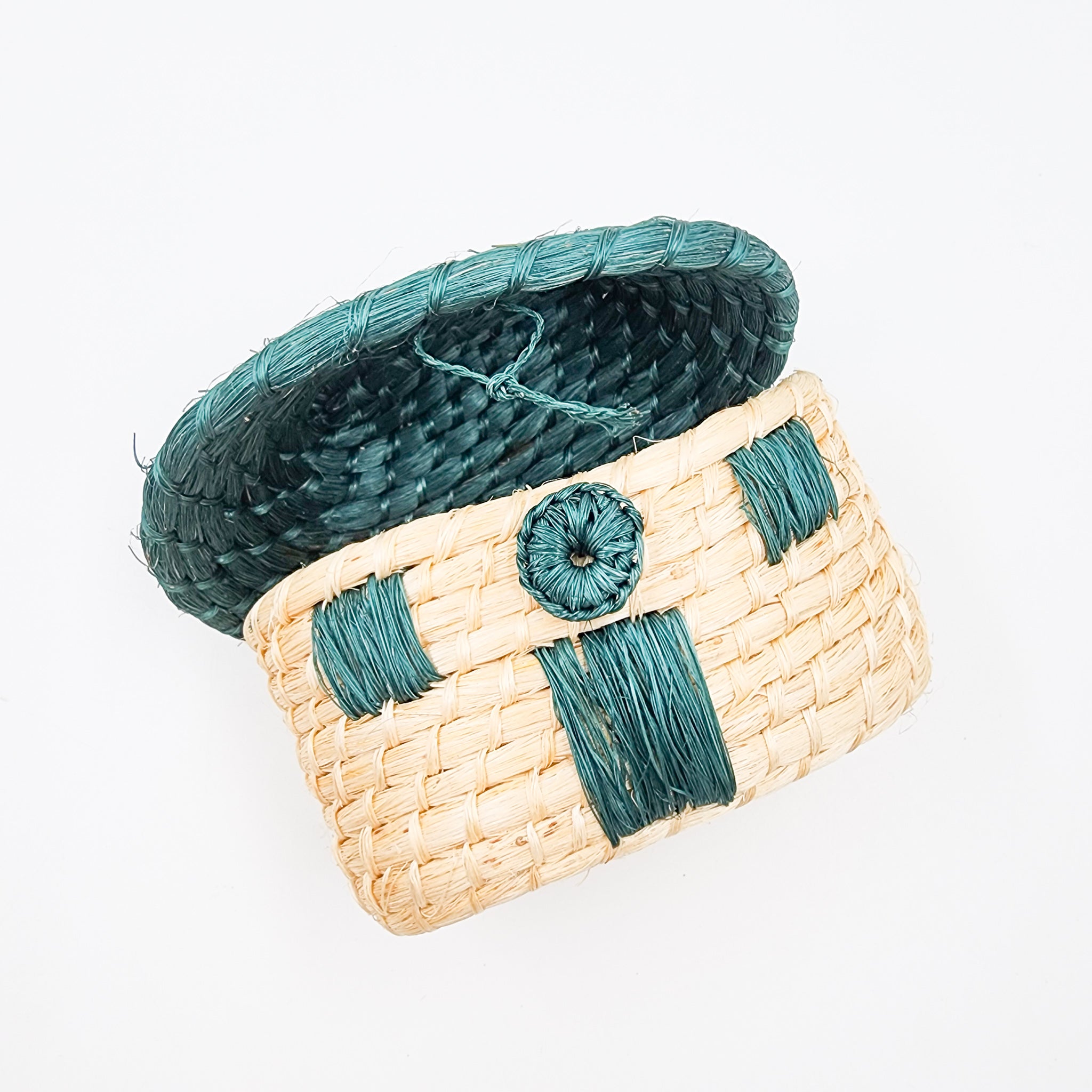 Casita Maya de Henequén – caja alajero y decoración artesanal