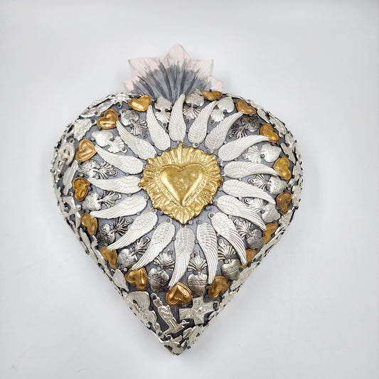 Miracle heart wooden orange