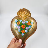 Corazón milagrito de hojalata