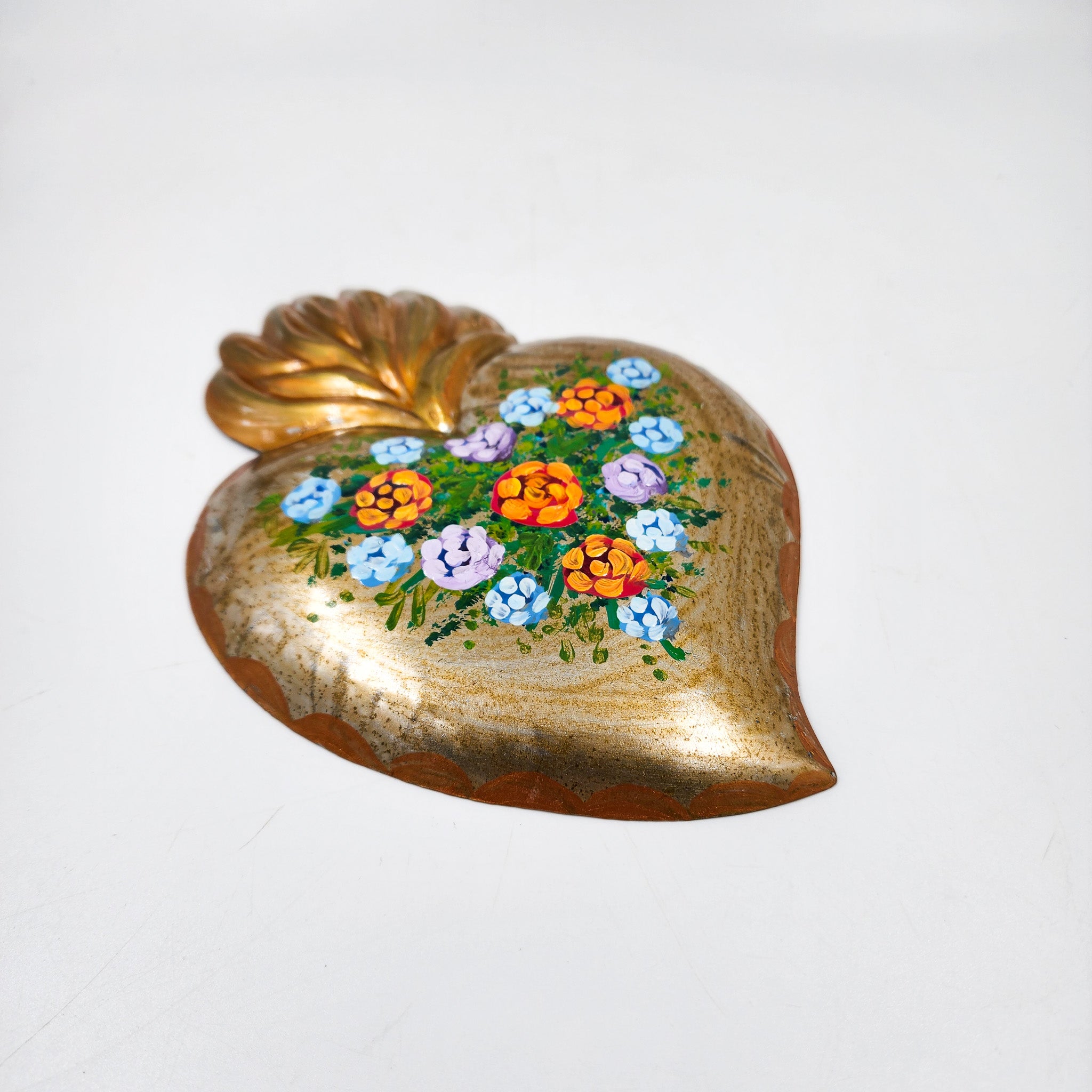 Corazón milagrito de hojalata