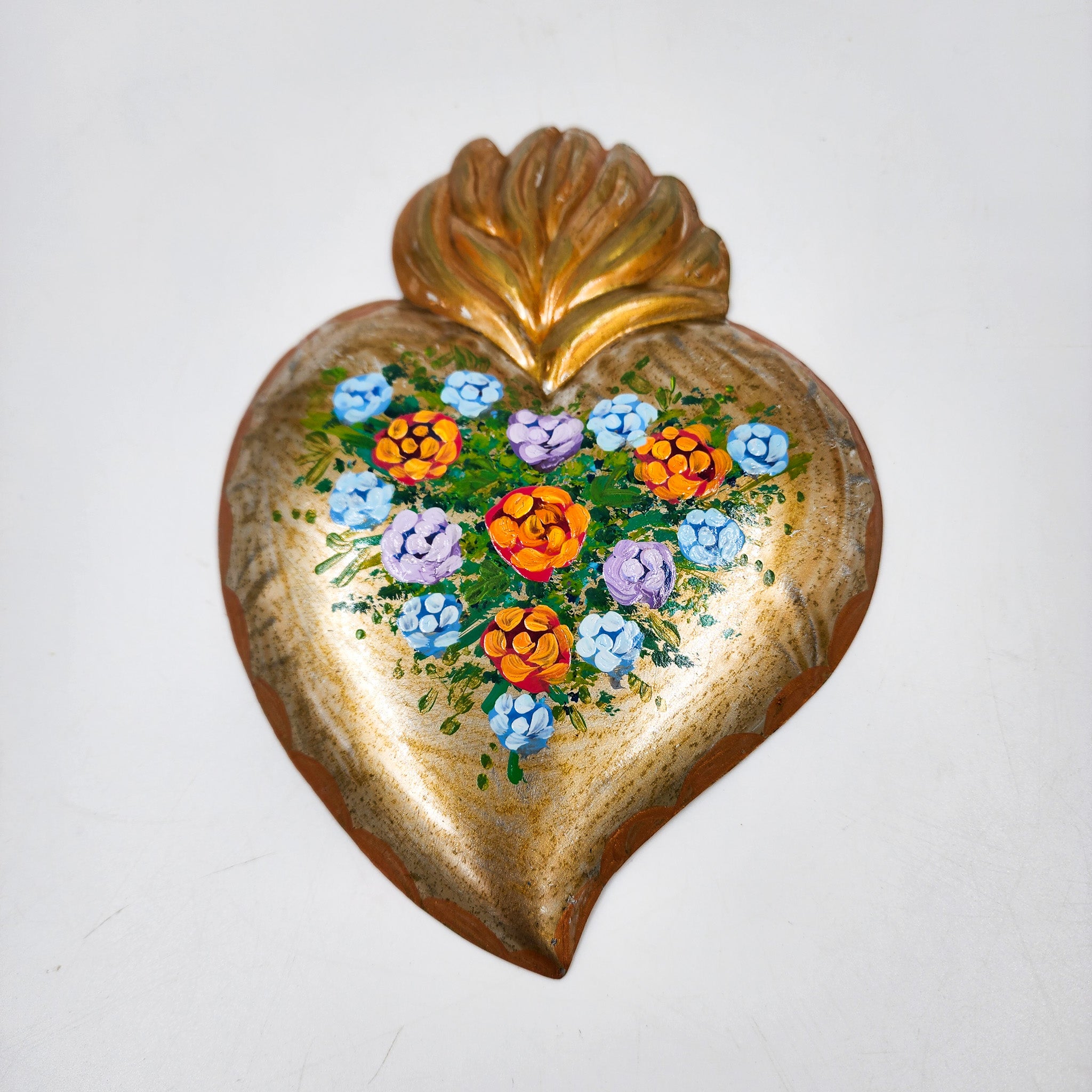 Corazón milagrito de hojalata