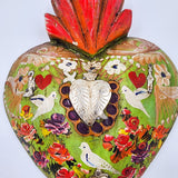 Corazón Milagrito de madera