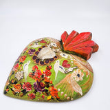 Corazón Milagrito de madera