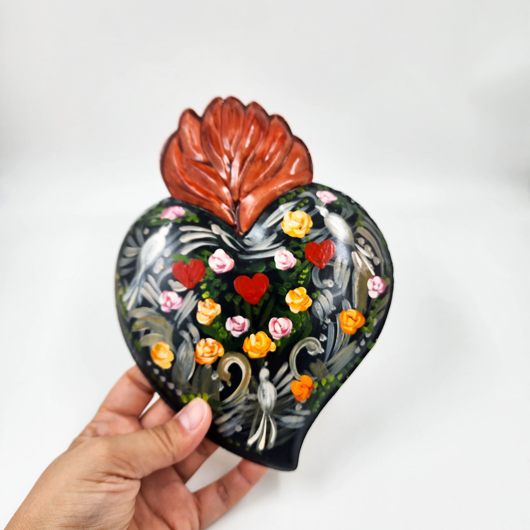 Corazón milagrito de hojalata