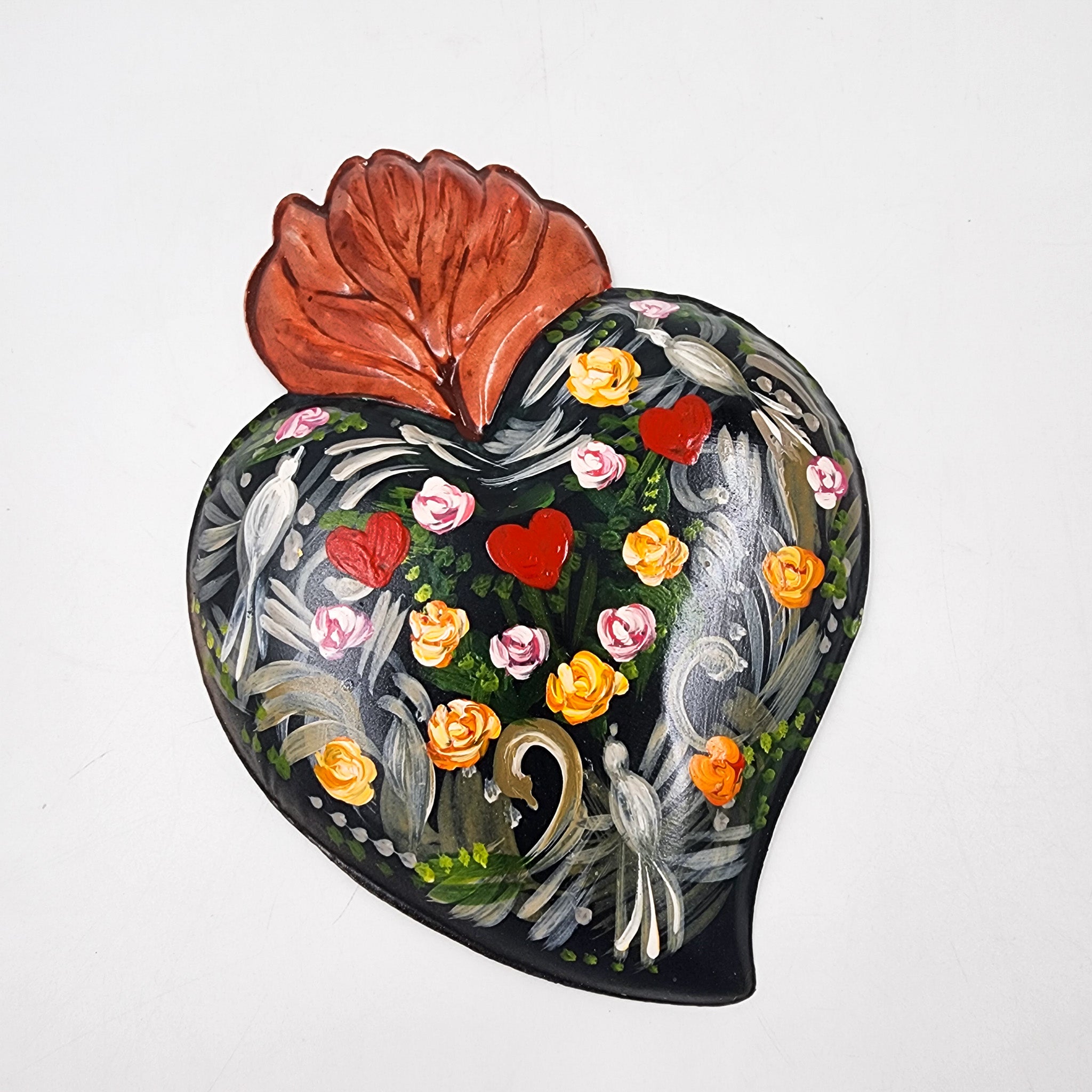 Corazón milagrito de hojalata