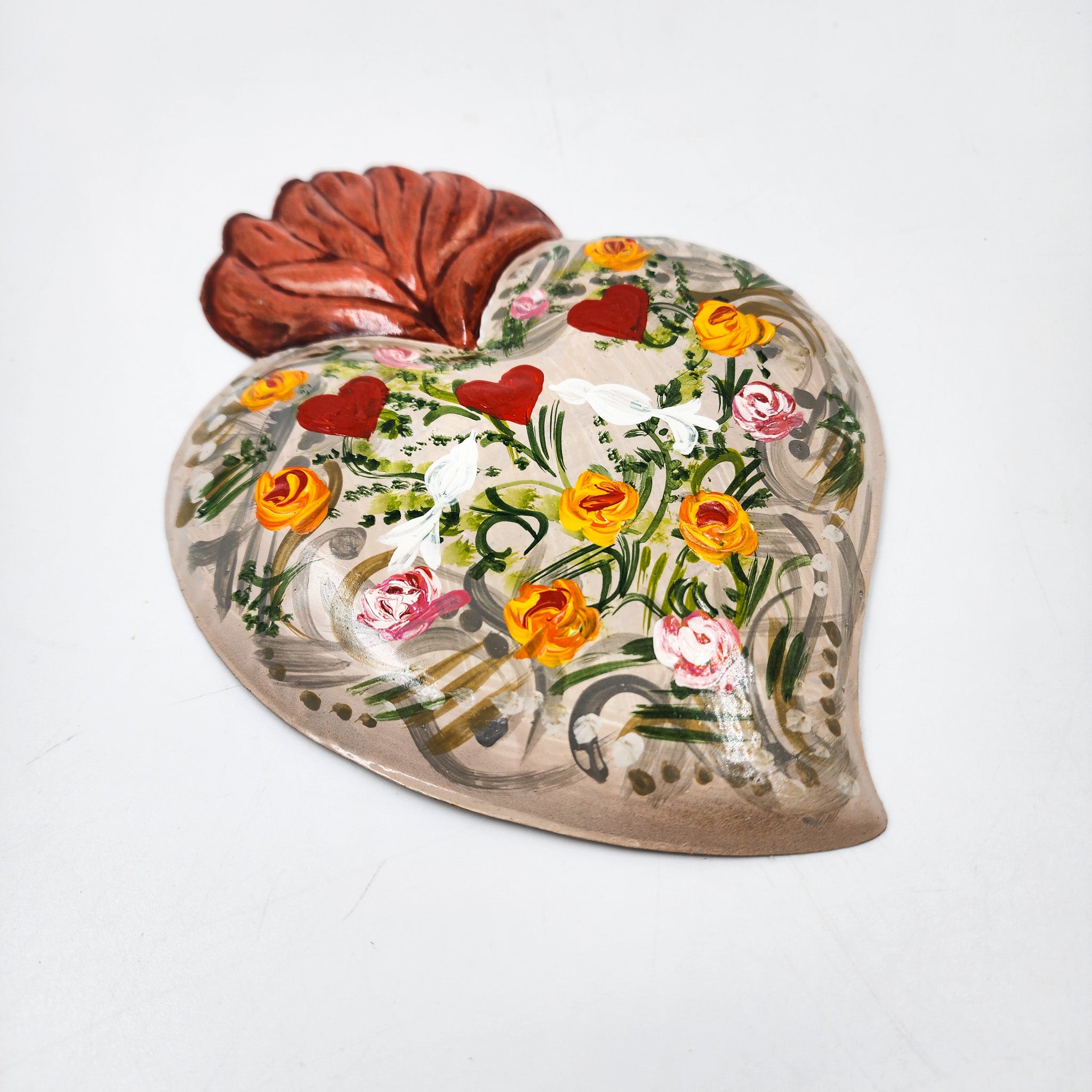 Corazón milagrito de hojalata
