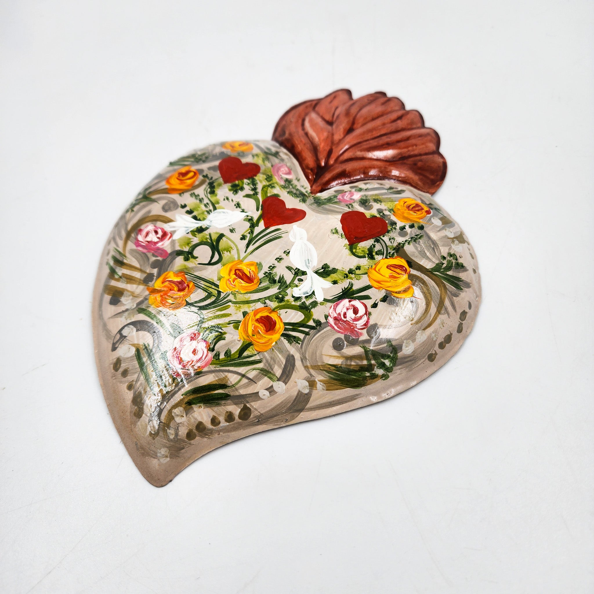 Corazón milagrito de hojalata