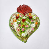 Corazón milagrito de hojalata