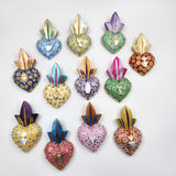 Milagrito "Capuchón" mini hearts