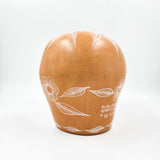 Burnished clay skull