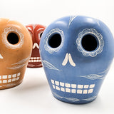 Burnished clay skull