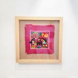 "The Countryside" Painting – Textile Art from Tzintzuntzan