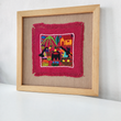 "The Countryside" Painting – Textile Art from Tzintzuntzan
