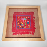 Cuadro “La Piñata” – Arte textil de Tzintzuntzan