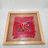 Cuadro “La Piñata” – Arte textil de Tzintzuntzan