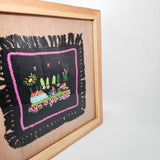 Cuadro “El Pueblo” – Arte textil de Tzintzuntzan