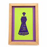 Cuadro Catrina de papel picado