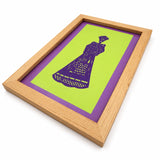 Cuadro Catrina de papel picado