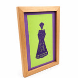 Cuadro Catrina de papel picado