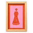 Cuadro Catrina de papel picado